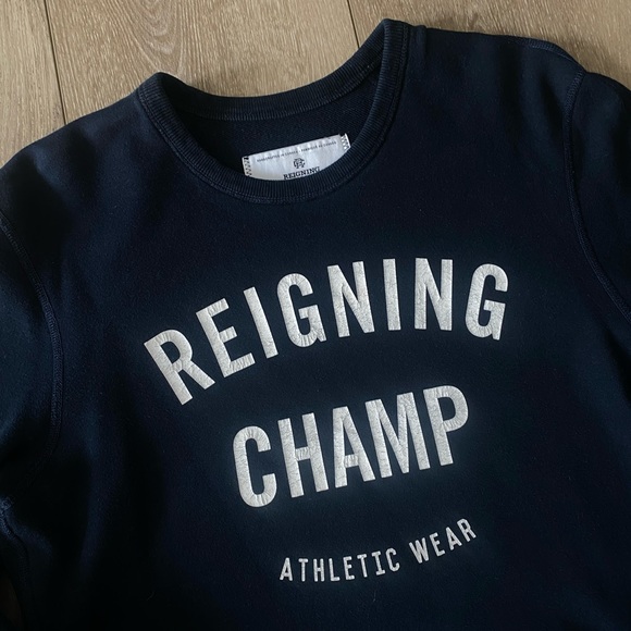 Reigning Champ Sweatshirt - Navy Medium - Picture 2 of 3